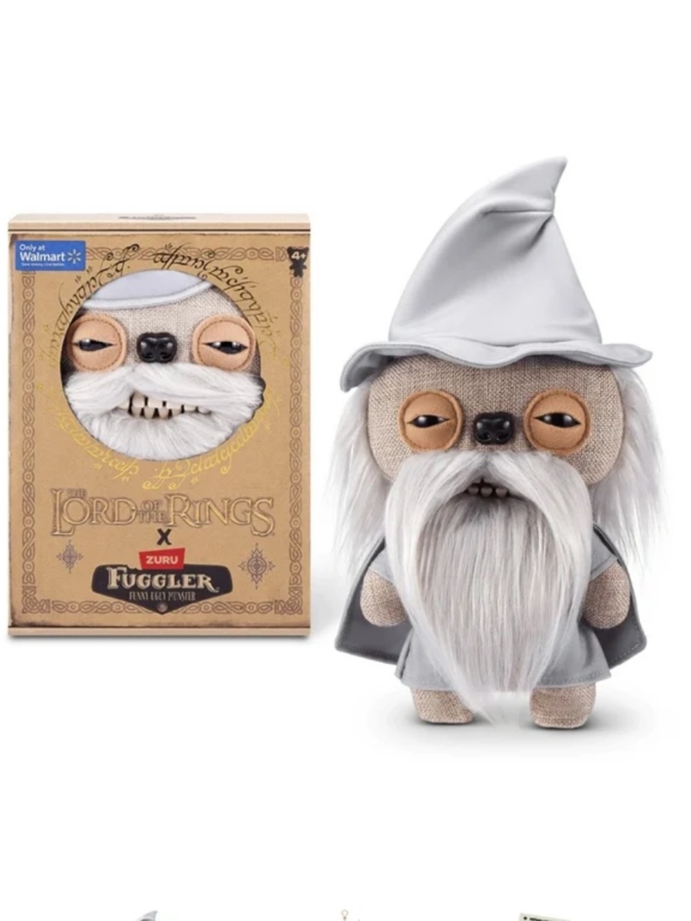 NWT 9” fuggler by zuru. Lord of the rings Gandalf funny ugly monster